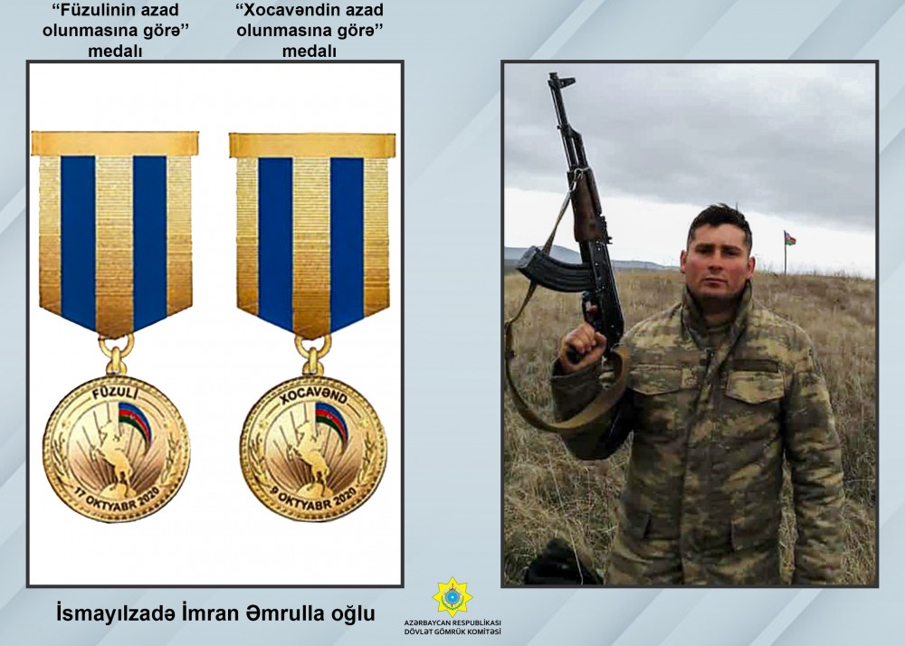 Vətən müharibəsində Dövlət Gömrük Komitəsinin 60 nəfər əməkdaşı iştirak edib- FOTOLAR