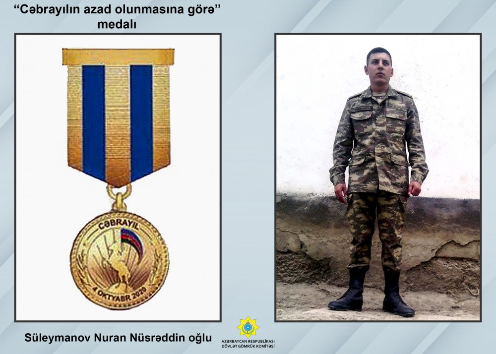 Vətən müharibəsində Dövlət Gömrük Komitəsinin 60 nəfər əməkdaşı iştirak edib- FOTOLAR