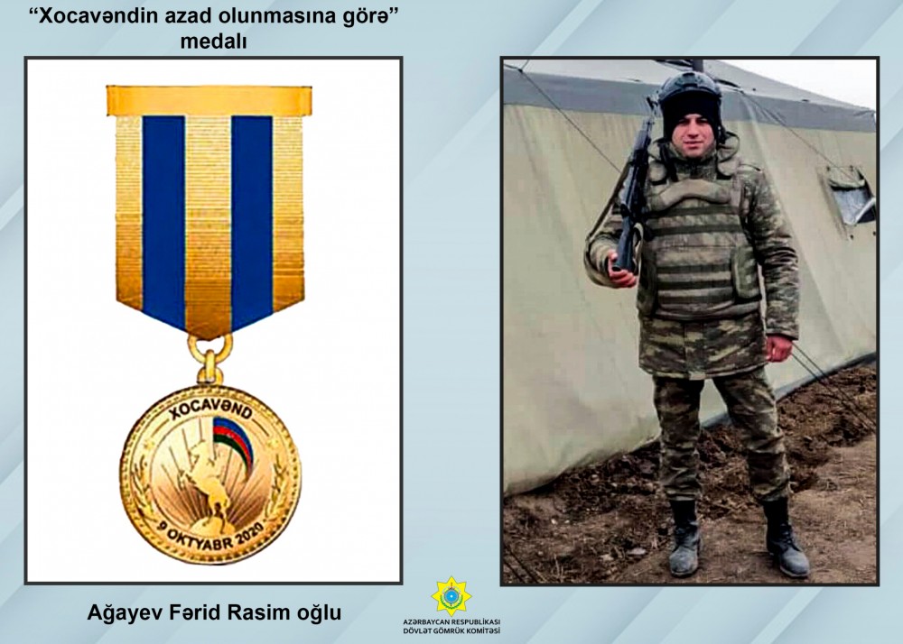 Vətən müharibəsində Dövlət Gömrük Komitəsinin 60 nəfər əməkdaşı iştirak edib- FOTOLAR