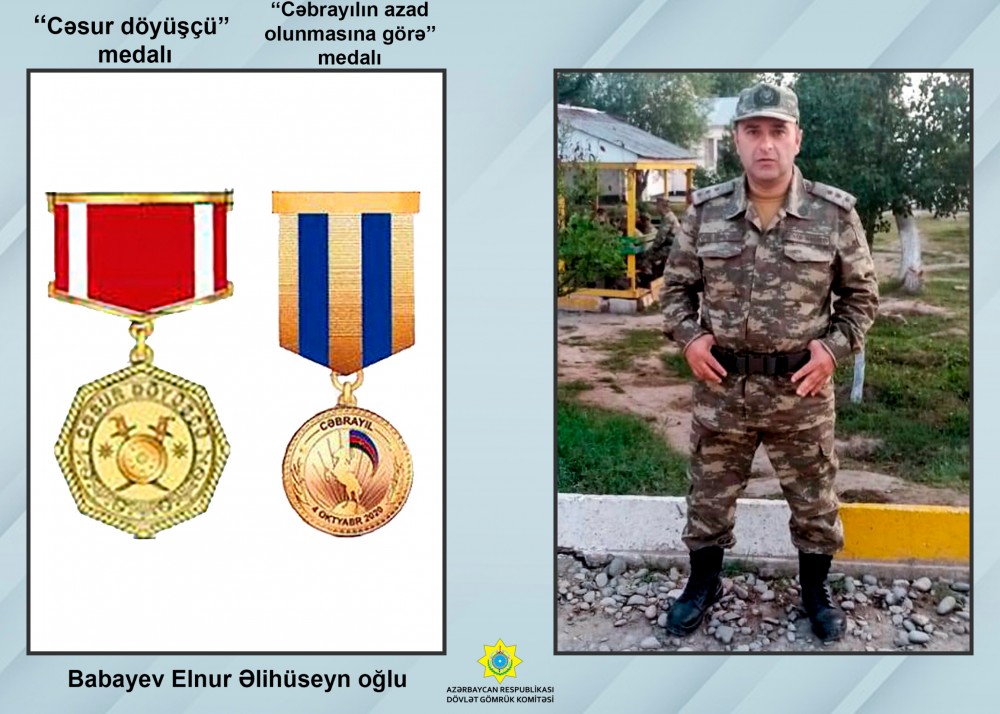 Vətən müharibəsində Dövlət Gömrük Komitəsinin 60 nəfər əməkdaşı iştirak edib- FOTOLAR