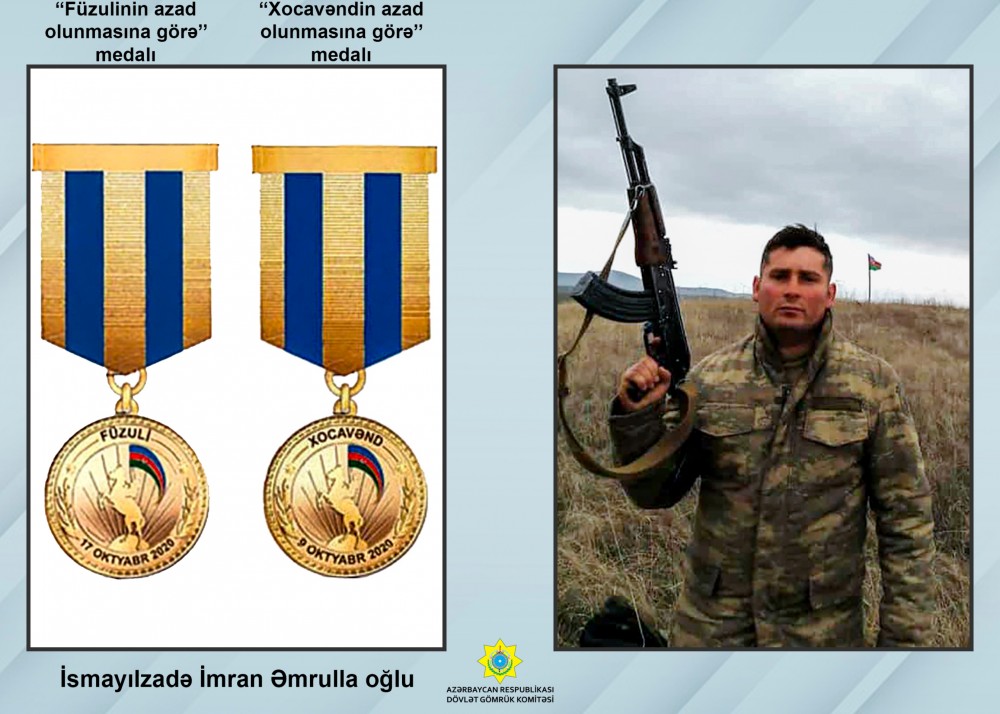 Vətən müharibəsində Dövlət Gömrük Komitəsinin 60 nəfər əməkdaşı iştirak edib- FOTOLAR