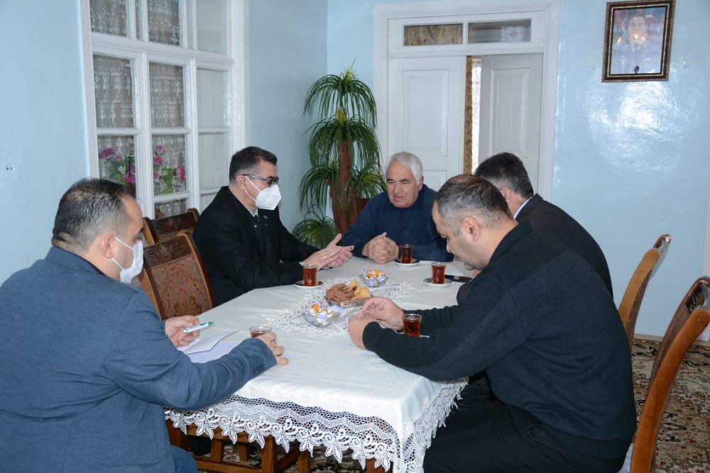 Novruz Aslanovun şəhid və qazi ailələri ilə görüşü davam edir- FOTOLAR