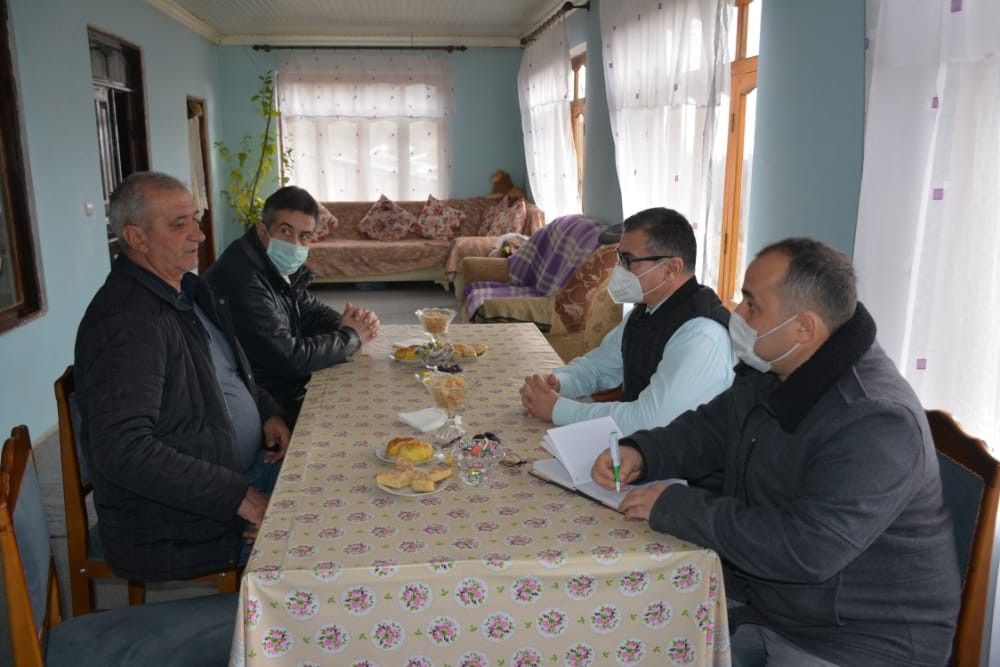 Novruz Aslanovun şəhid və qazi ailələri ilə görüşü davam edir- FOTOLAR
