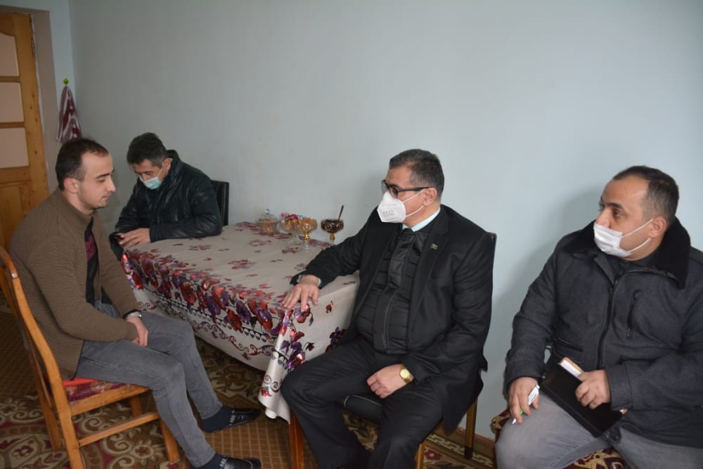 Novruz Aslanovun şəhid və qazi ailələri ilə görüşü davam edir- FOTOLAR