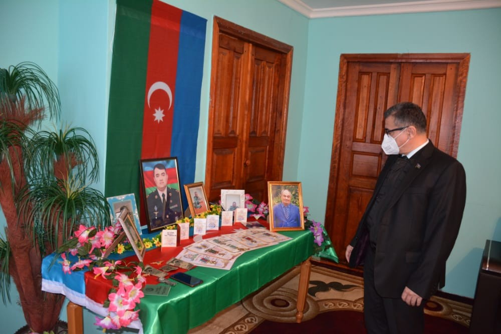 Novruz Aslanovun şəhid və qazi ailələri ilə görüşü davam edir- FOTOLAR