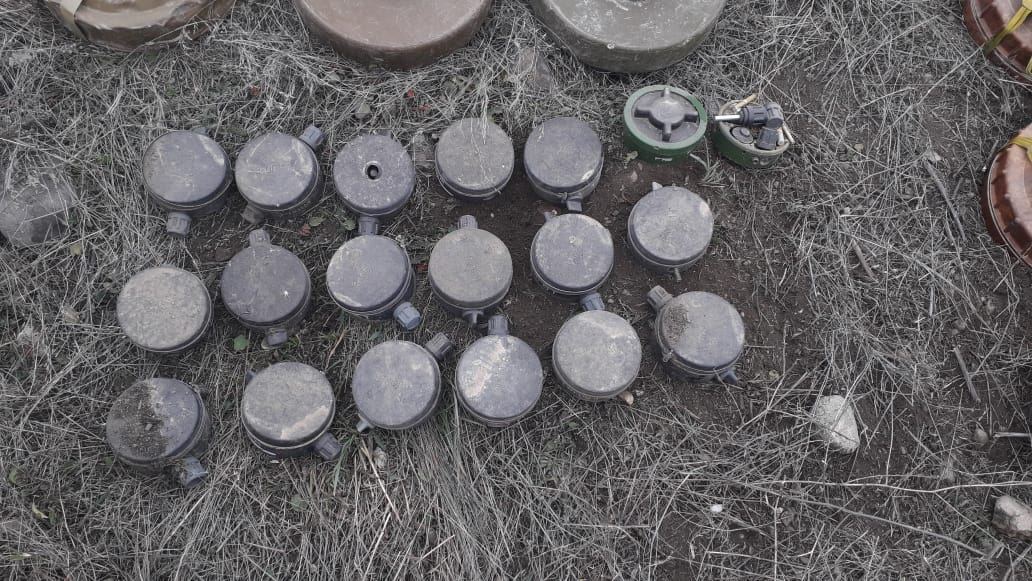 Cəbhəboyu ərazilərdə 579 ədəd mina aşkarlanaraq zərərsizləşdirilib - ANAMA (FOTO) - Gallery Image