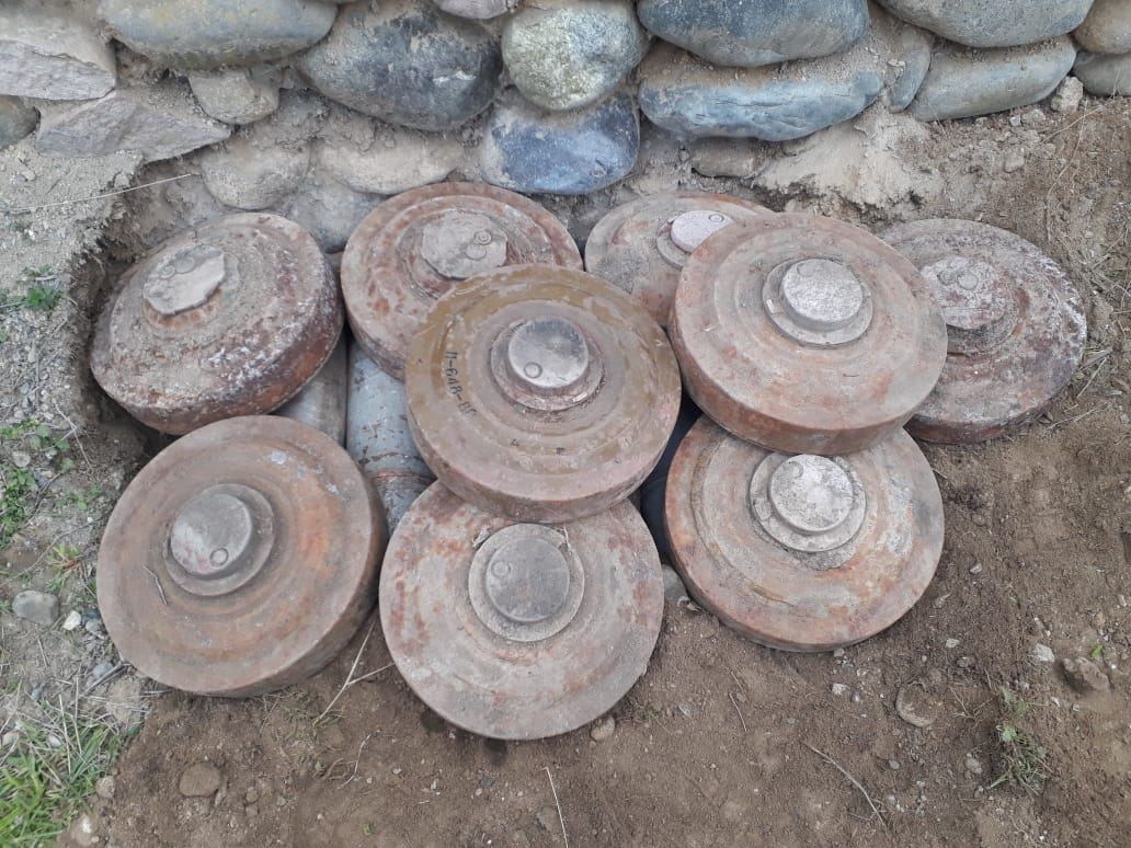 Cəbhəboyu ərazilərdə 579 ədəd mina aşkarlanaraq zərərsizləşdirilib - ANAMA (FOTO) - Gallery Image