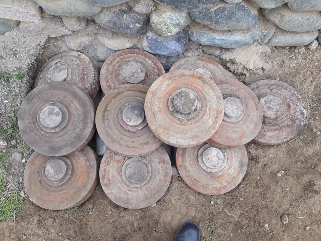 Cəbhəboyu ərazilərdə 579 ədəd mina aşkarlanaraq zərərsizləşdirilib - ANAMA (FOTO) - Gallery Image