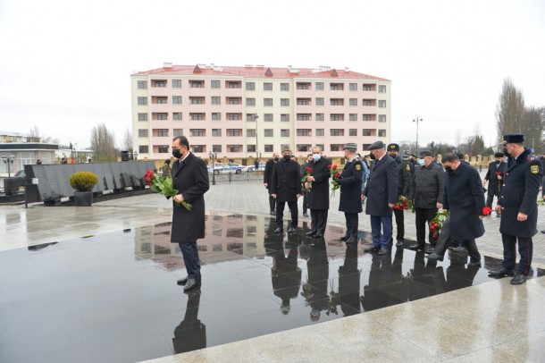 Lənkəranda  20 yanvar şəhidlərinin xatirəsi yad edildi- FOTOLAR