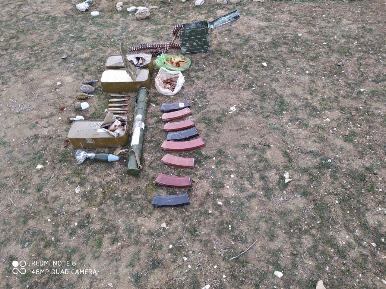 Goranboyda silah-sursat tapılıb (FOTO) - Gallery Image