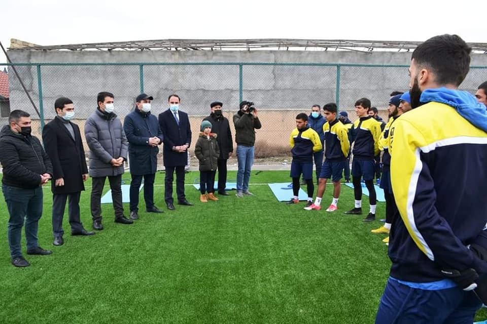 Gəncənin millət vəkilləri “Kəpəz” PFK ziyarət edib (FOTO/VİDEO) - Gallery Image