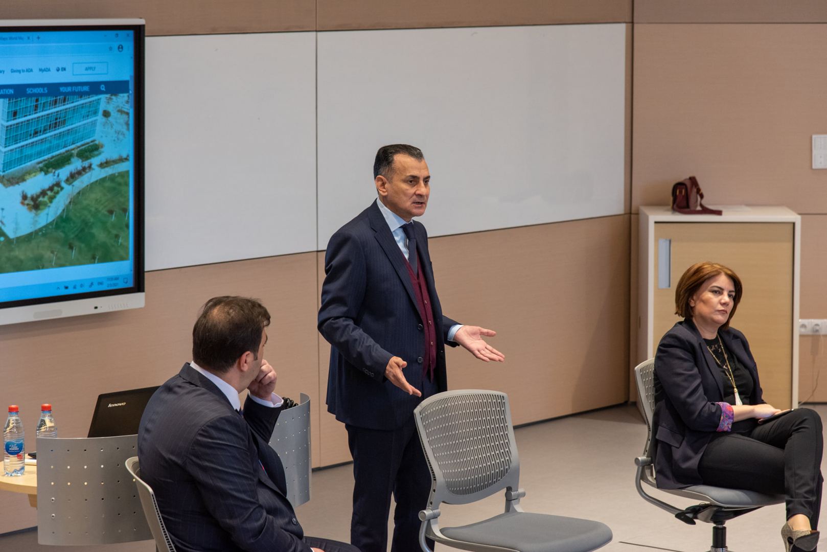 MEDİA-nın "ADA” Universiteti ilə birgə təşkil etdiyi silsilə seminarların birinci mərhələsi yekunlaşıb (FOTO) - Gallery Image