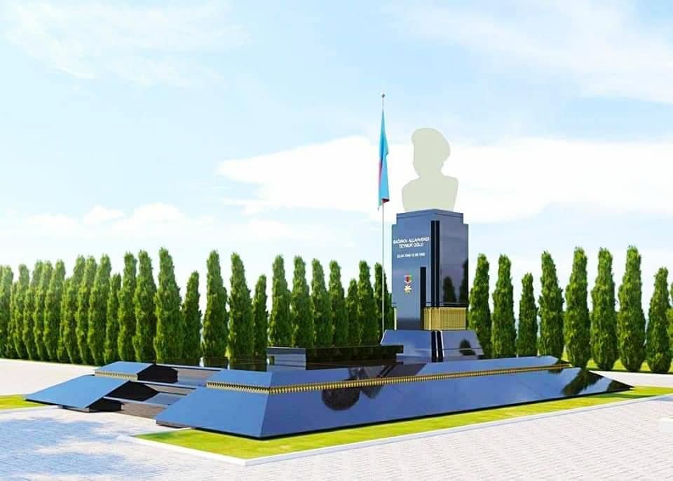 Allahverdi Bağırovun məzarı belə olacaq (FOTO) - Gallery Image