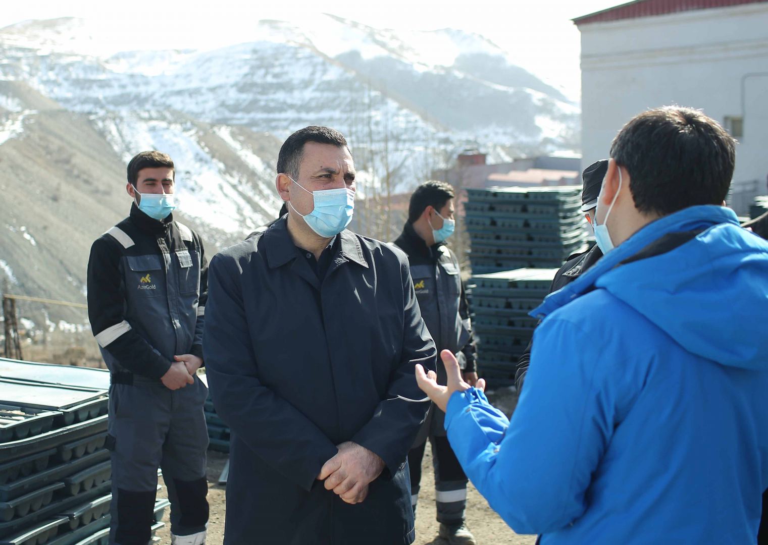 ADNSU-nun rəhbərliyi “Daşkəsən” Dəmir Filizi sahəsi ilə tanış olub (FOTO) - Gallery Image