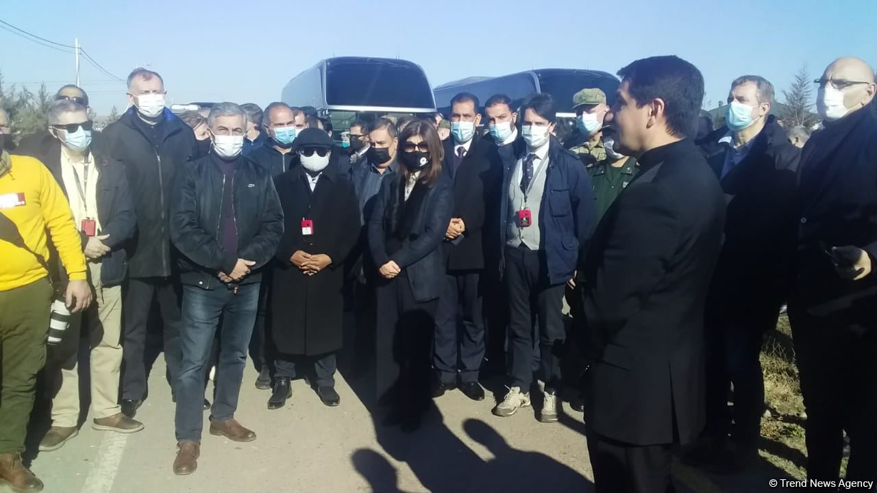 Diplomatik korpus nümayəndələri Cocuq Mərcanlıda səfərdədir (FOTO) - Gallery Image
