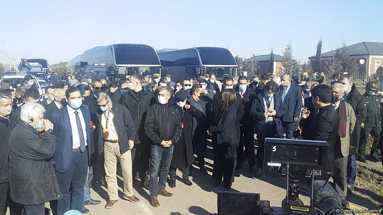 Diplomatik korpus nümayəndələri Cocuq Mərcanlıda səfərdədir (FOTO) - Gallery Image