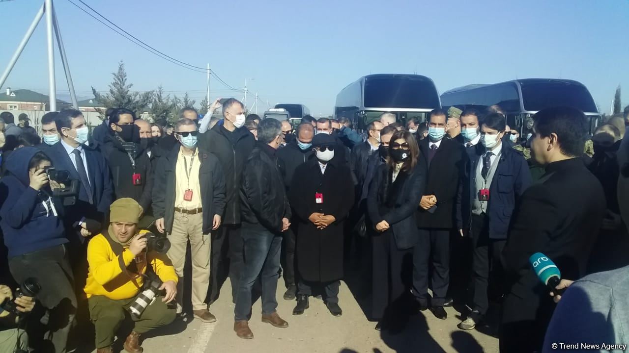 Diplomatik korpus nümayəndələri Cocuq Mərcanlıda səfərdədir (FOTO) - Gallery Image