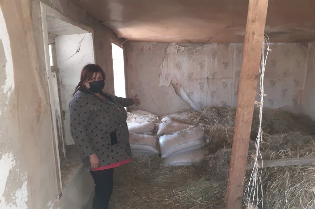 Qaxda sahibkarın qarğıdalı anbarı qarət edildi (FOTO) - Gallery Image
