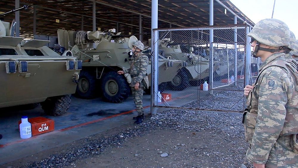 Bütün hərbi hissələrdə bölmələrin tam təchizatı yoxlanılır (FOTO/VİDEO) - Gallery Image