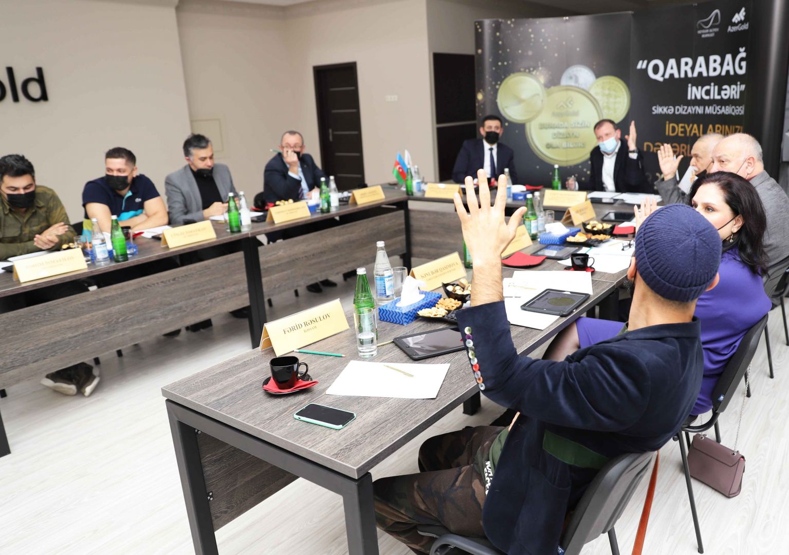 “Qarabağ inciləri” sikkə dizaynı müsabiqəsinin onlayn səsvermə mərhələsinə start verilir (FOTO) - Gallery Image