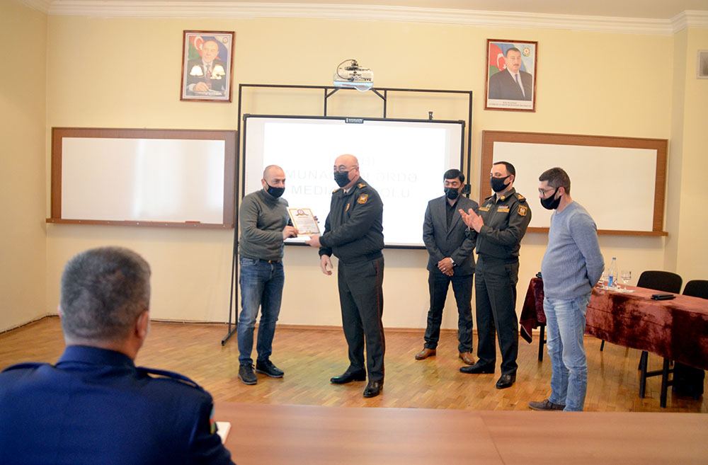 Heydər Əliyev adına AAHM-in kursantları üçün seminar təşkil olunub (FOTO) - Gallery Image