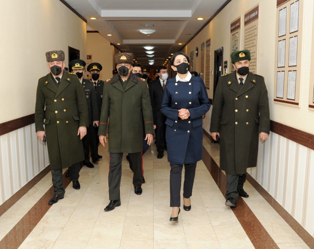 Ombudsman Daxili İşlər Nazirliyi Daxili Qoşunlarının Ali Hərbi Məktəbində olub (FOTO) - Gallery Image