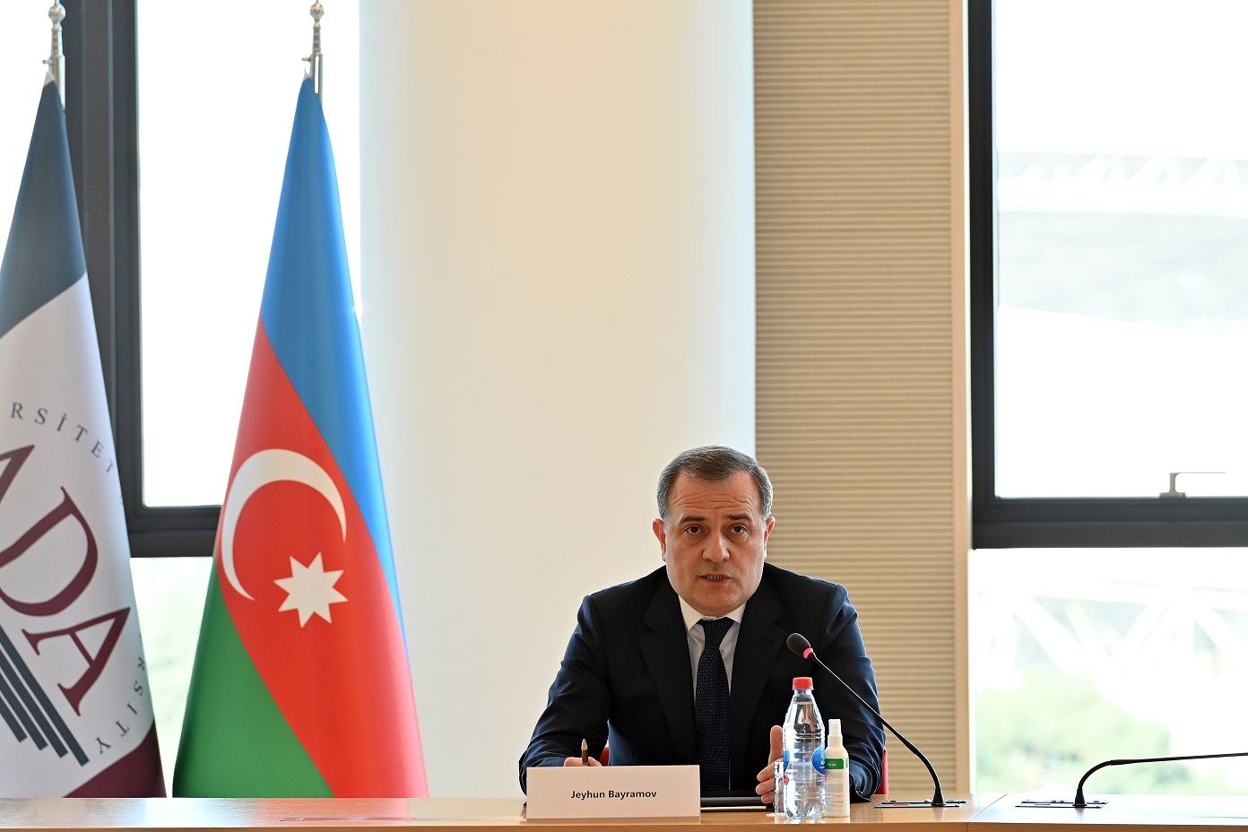 Ceyhun Bayramov Avropa İttifaqı üzv ölkələrinin diplomatik nümayəndəliklərinin rəhbərləri ilə görüşüb (FOTO) - Gallery Image