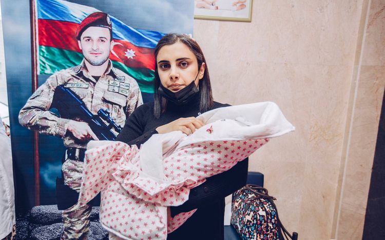 Daha 2 şəhid övladının adına 5000 AZN-lik hesab açılacaq (FOTO) - Gallery Image