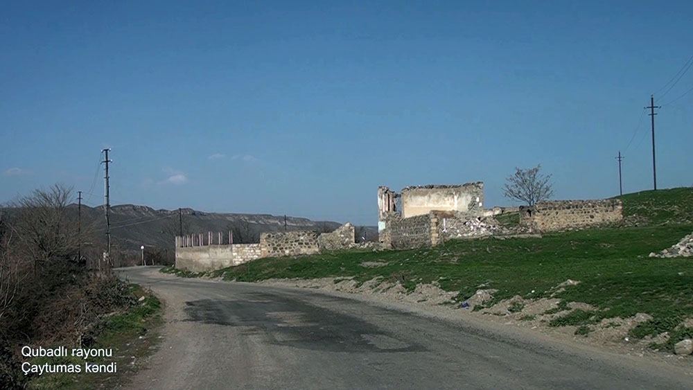 Qubadlı rayonunun Çaytumas kəndi (FOTO/VİDEO) - Gallery Image
