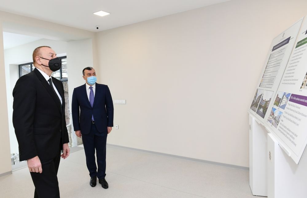 Prezident İlham Əliyev Şağan Reabilitasiya Pansionatının açılışında iştirak edib (FOTO) - Gallery Image
