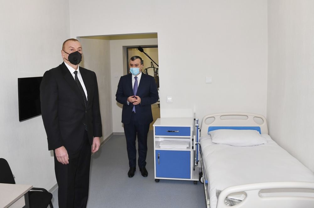 Prezident İlham Əliyev Şağan Reabilitasiya Pansionatının açılışında iştirak edib (FOTO) - Gallery Image