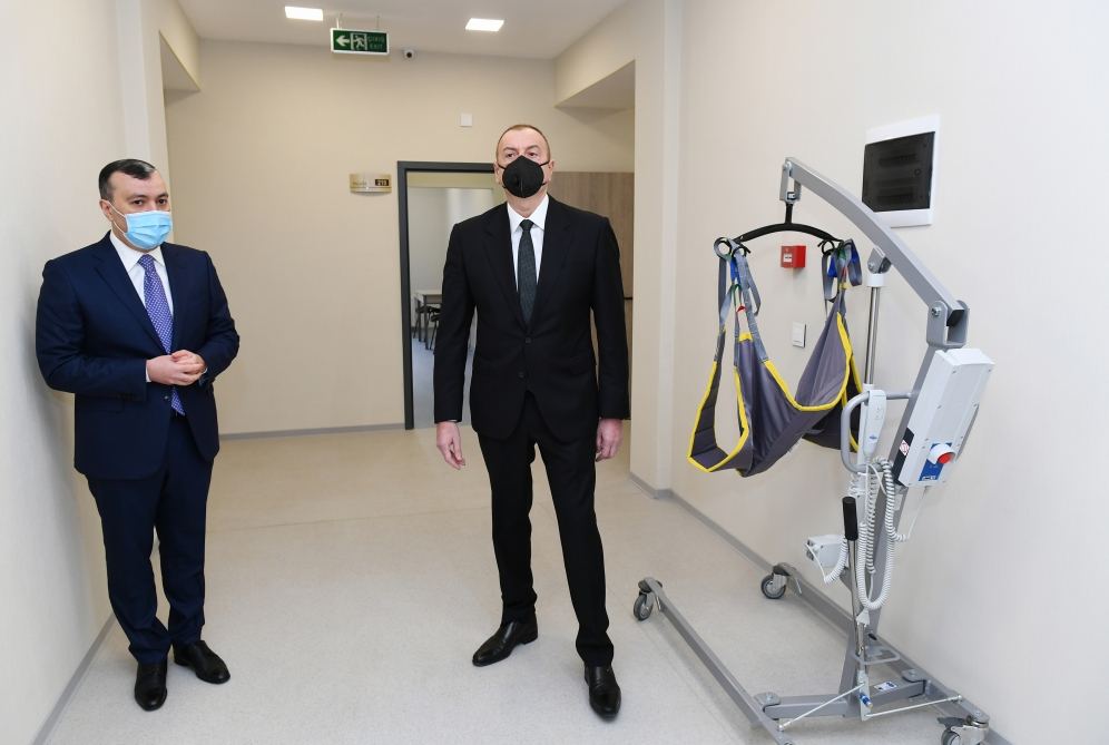 Prezident İlham Əliyev Şağan Reabilitasiya Pansionatının açılışında iştirak edib (FOTO) - Gallery Image