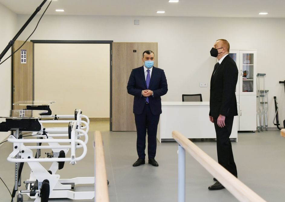 Prezident İlham Əliyev Şağan Reabilitasiya Pansionatının açılışında iştirak edib (FOTO) - Gallery Image