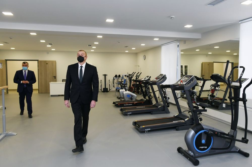 Prezident İlham Əliyev Şağan Reabilitasiya Pansionatının açılışında iştirak edib (FOTO) - Gallery Image