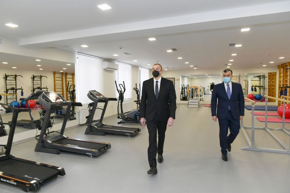 Prezident İlham Əliyev Şağan Reabilitasiya Pansionatının açılışında iştirak edib (FOTO) - Gallery Image