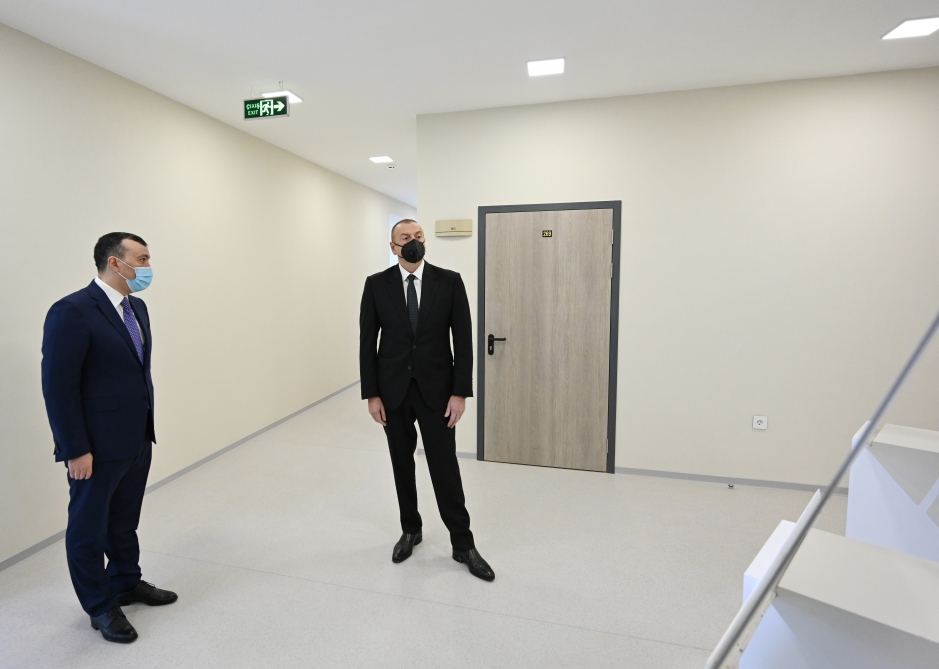 Prezident İlham Əliyev Şağan Reabilitasiya Pansionatının açılışında iştirak edib (FOTO) - Gallery Image