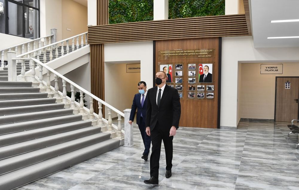 Prezident İlham Əliyev Şağan Reabilitasiya Pansionatının açılışında iştirak edib (FOTO) - Gallery Image
