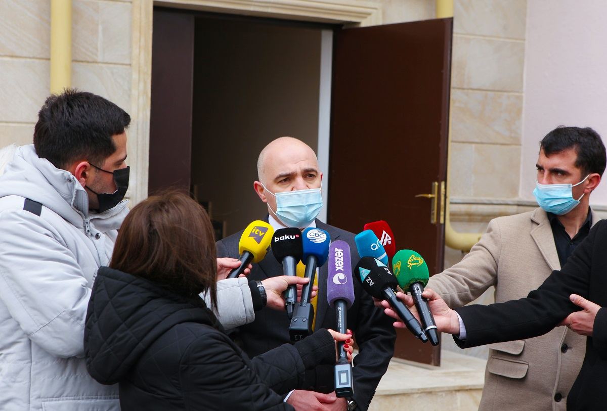 Şəhid ailələri və müharibə əlillərinə daha 30 mənzil təqdim edildi (FOTO) - Gallery Image