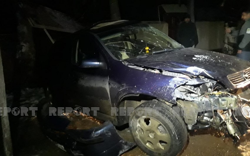 Tovuzda yol qəzası şəhərin yarısını qazsız qoydu - FOTO