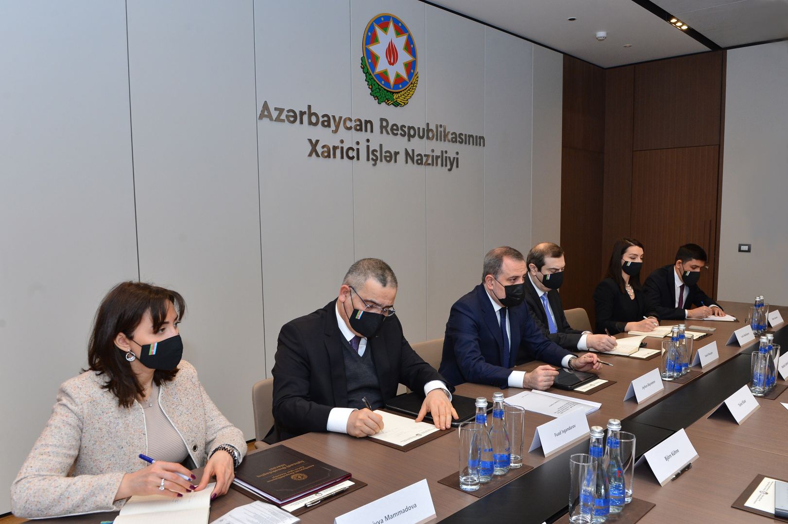 Ceyhun Bayramovla Aİ-nin Cənubi Qafqaz üzrə xüsusi nümayəndəsi arasında görüş olub (FOTO) - Gallery Image