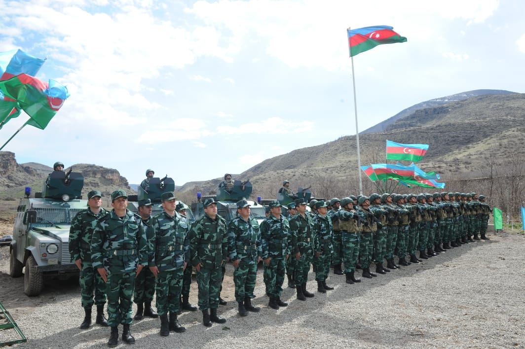 Ermənistanla dövlət sərhədində yeni hərbi hissə fəaliy­yə­tə başlayıb (FOTO) - Gallery Image