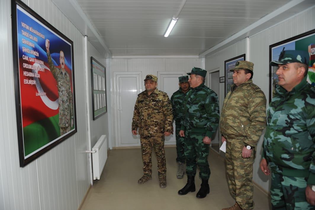 Ermənistanla dövlət sərhədində yeni hərbi hissə fəaliy­yə­tə başlayıb (FOTO) - Gallery Image