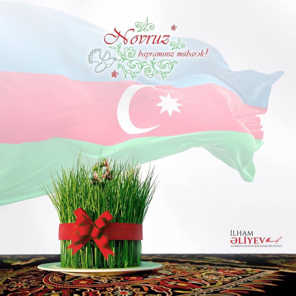Prezident İlham Əliyevin rəsmi "Facebook" səhifəsində Novruz Bayramı münasibətilə paylaşım edilib - Gallery Image