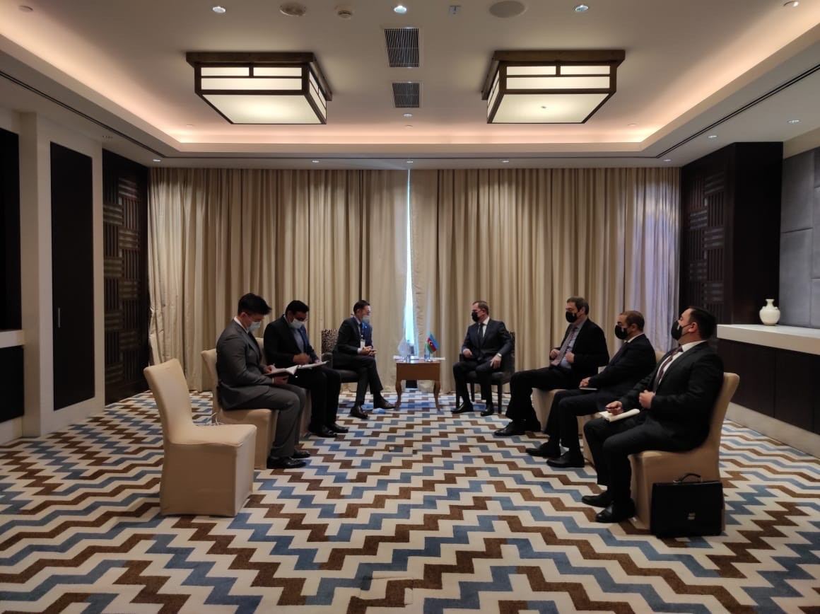 Azərbaycan XİN rəhbəri AQEM Katibliyinin icraçı direktoru ilə görüşüb (FOTO) - Gallery Image