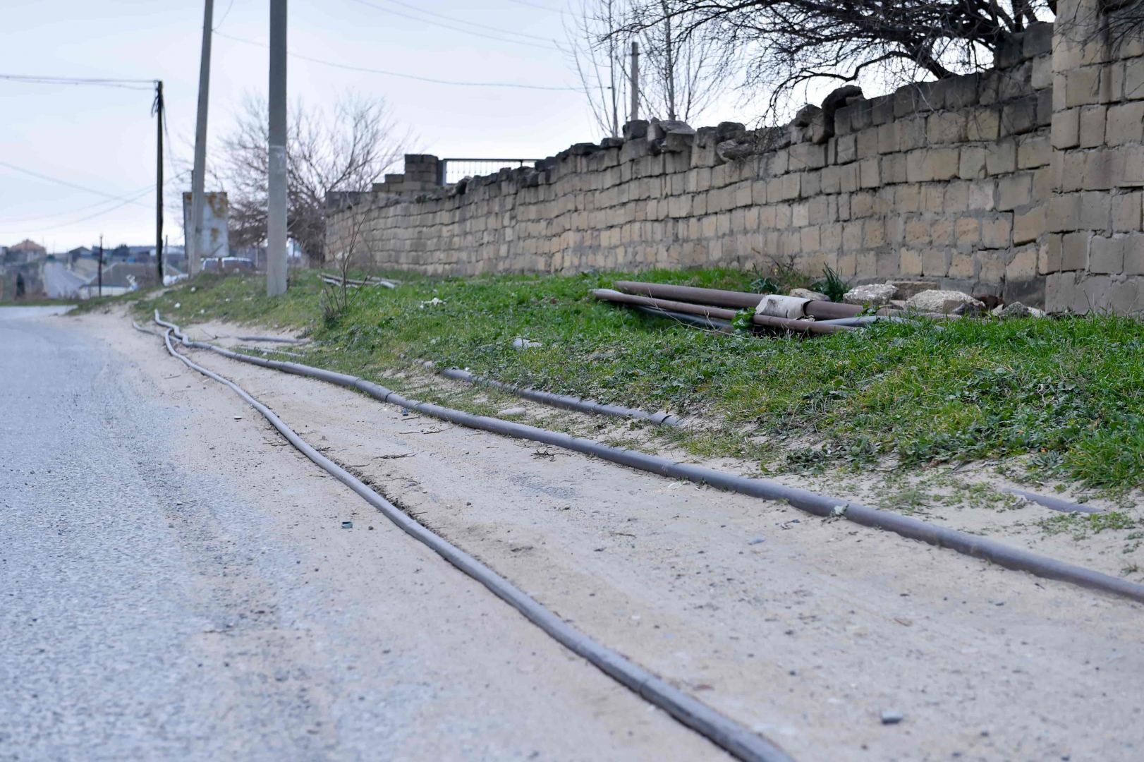 Abşeronun bu qəsəbəsində mərkəzləşdirilmiş içməli su şəbəkəsi yaradılır (FOTO) - Gallery Image