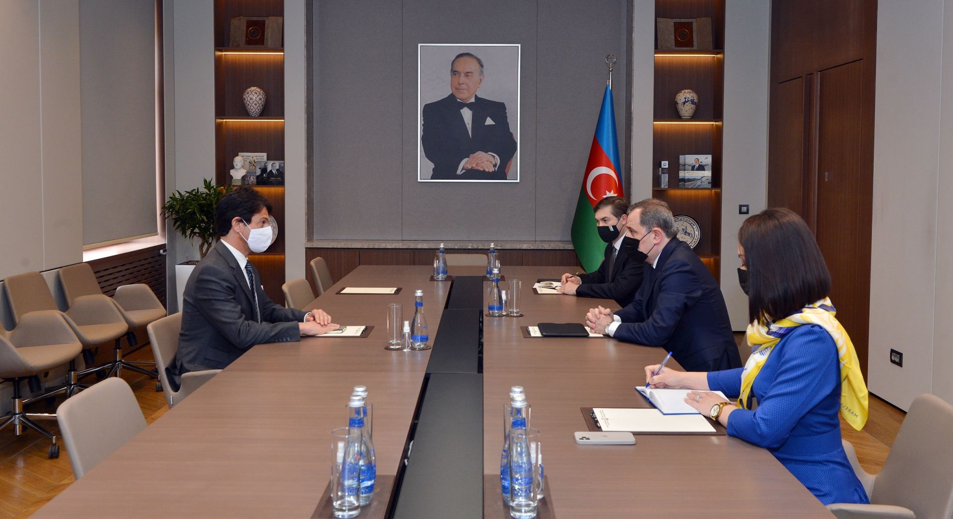 İtaliya səfirinin Azərbaycandakı diplomatik fəaliyyəti başa çatıb (FOTO) - Gallery Image
