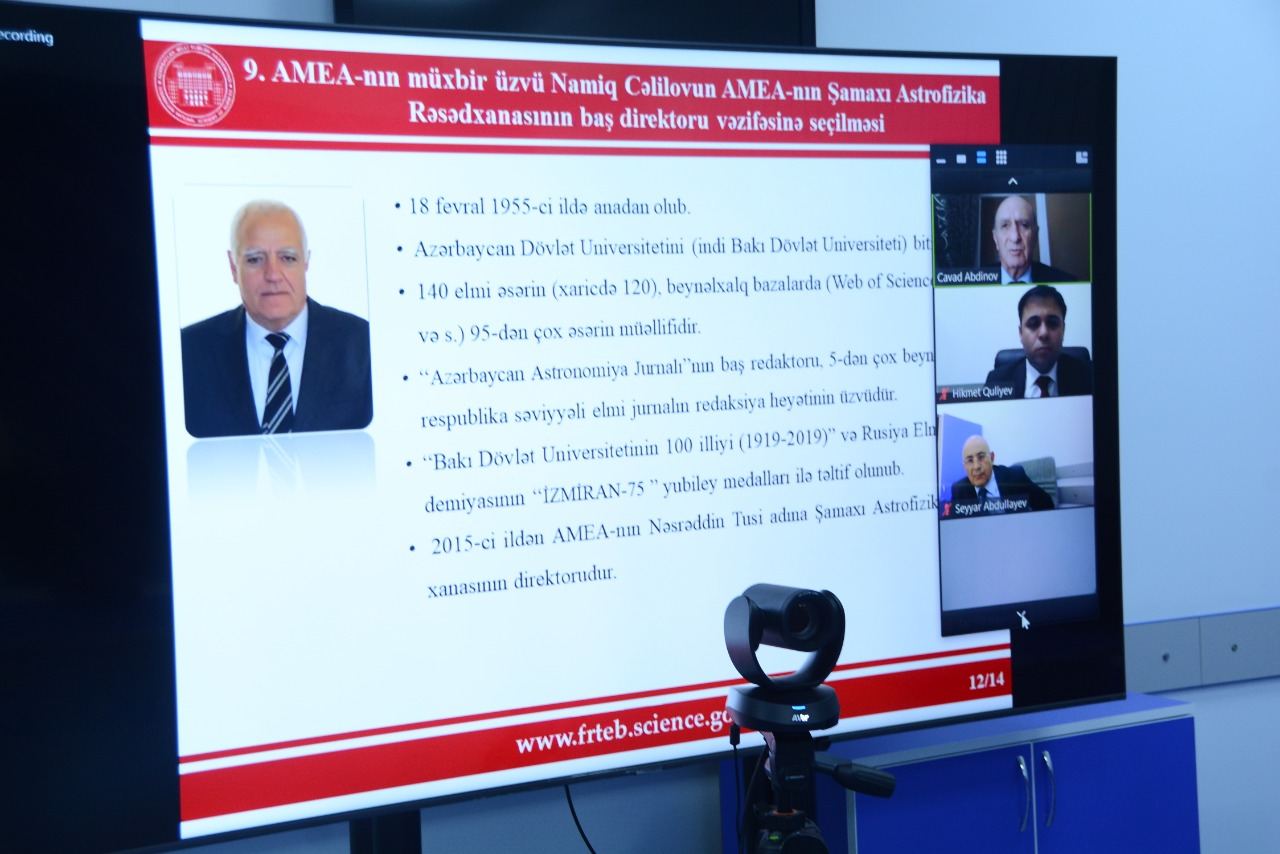 Şamaxı Astrofizika Rəsədxanasına baş direktor seçilib (FOTO) - Gallery Image