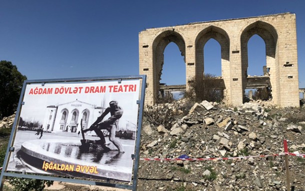 “Ermənistan Ağdamı öz ərazisi hesab edirdisə, niyə dağıdıb?” -FOTOLAR