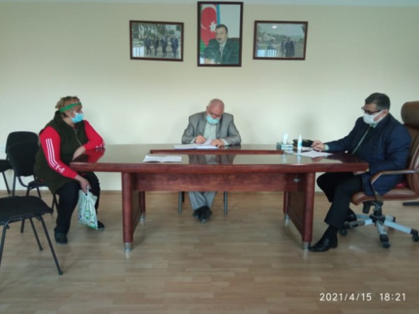 Novruz Aslanovun seçiciləri ilə görüşü davam edir- FOTOLAR