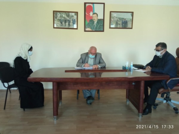 Novruz Aslanovun seçiciləri ilə görüşü davam edir- FOTOLAR